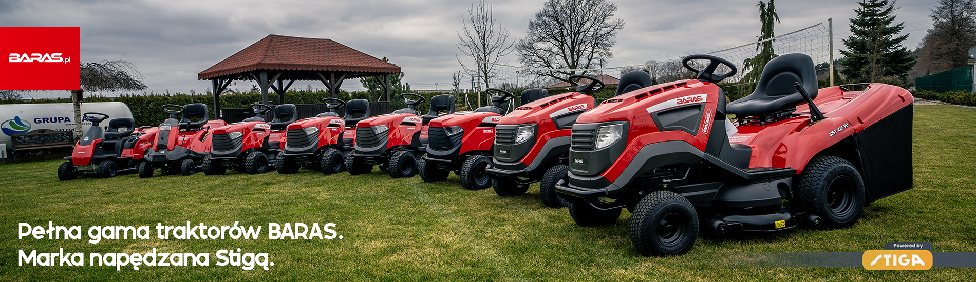 Gama traktorów BARAS